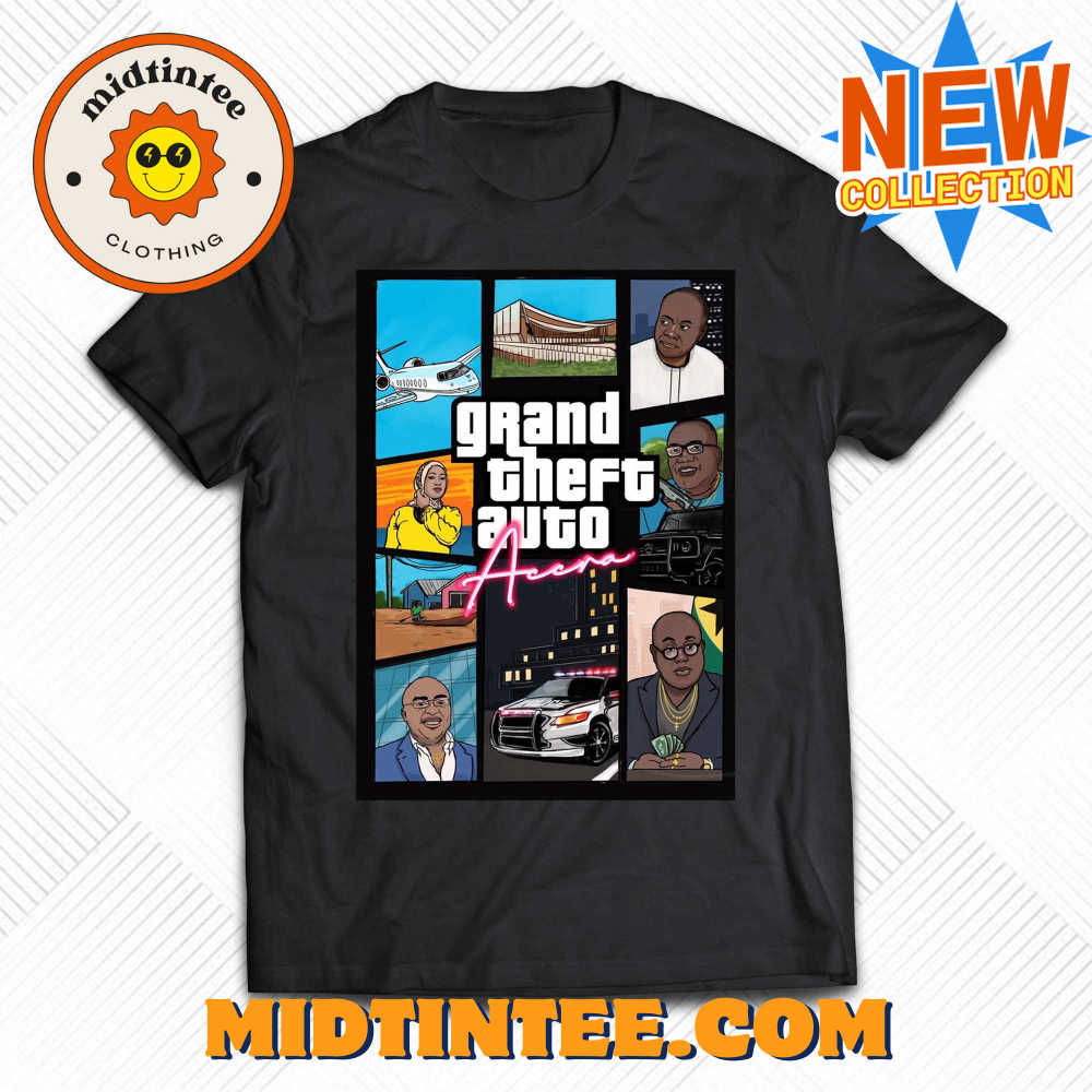 God Grand Theft Auto Accra GTA game shirt