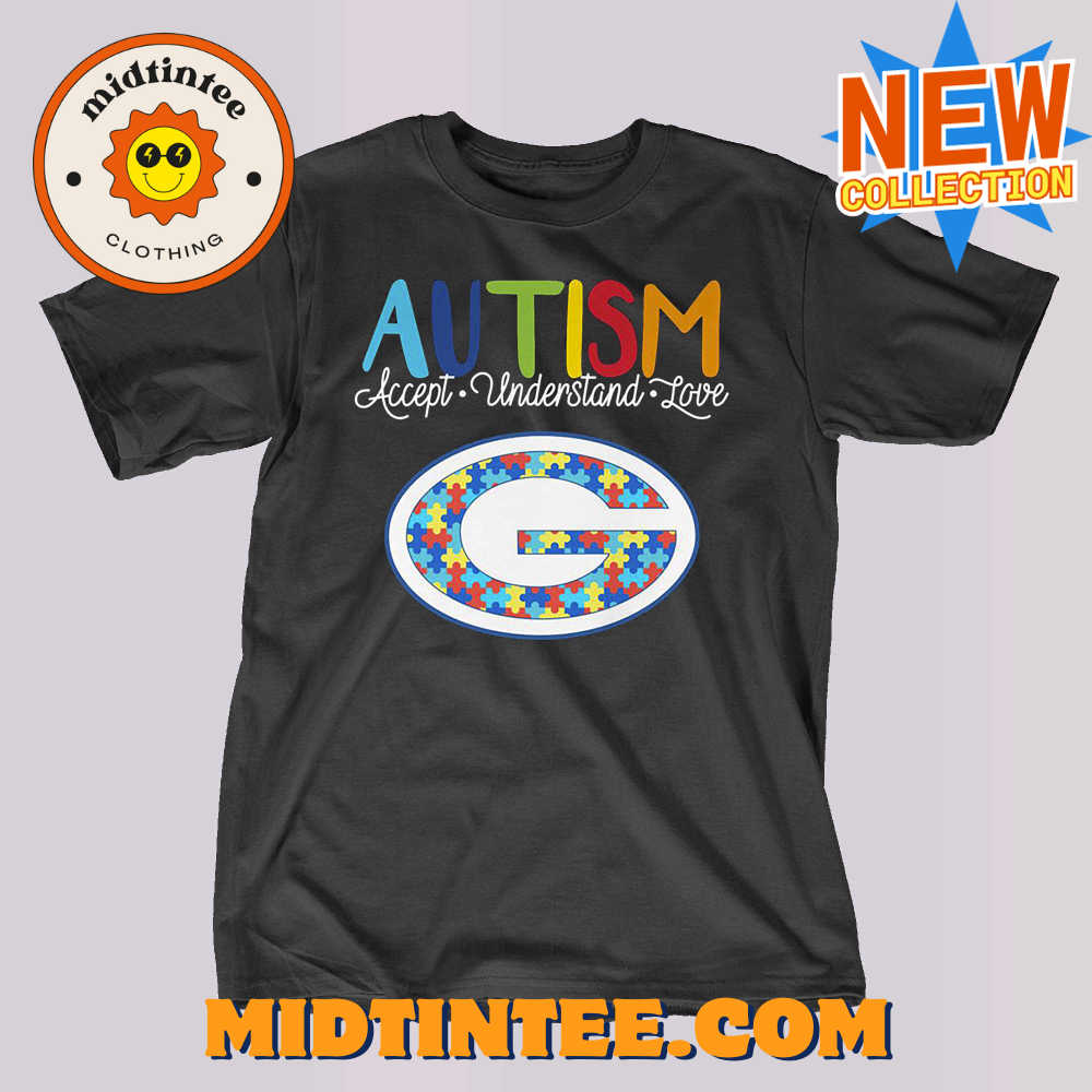 Green Bay Packers NFL Autism Awareness Accept Understand Love Shirt