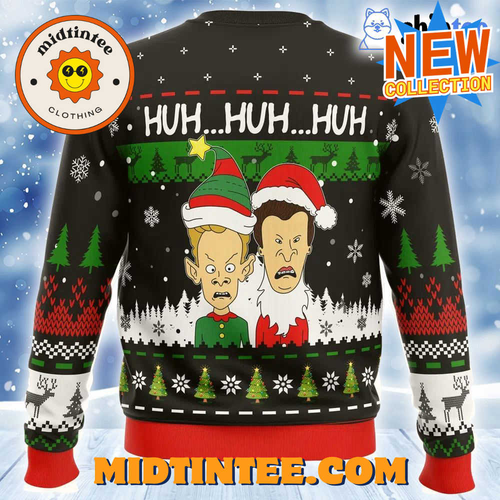 Beavis and butthead outlet christmas sweater