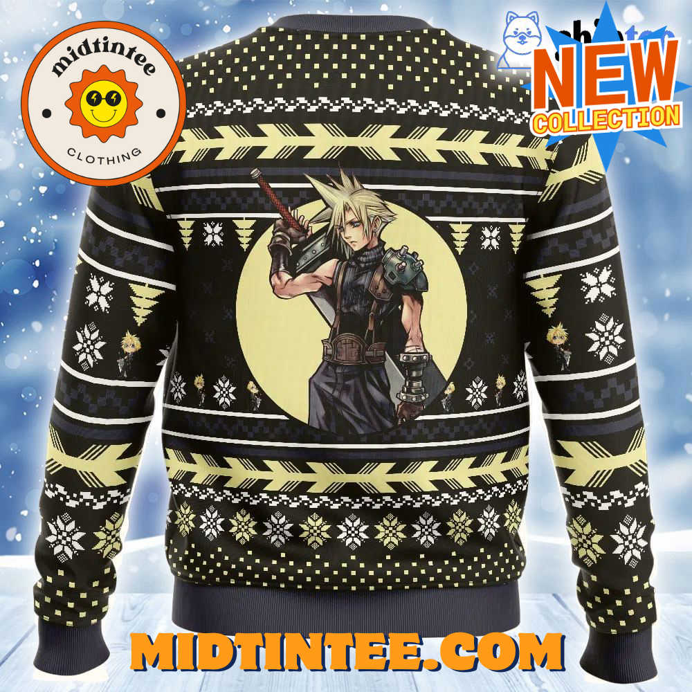 Final fantasy clearance 7 christmas sweater