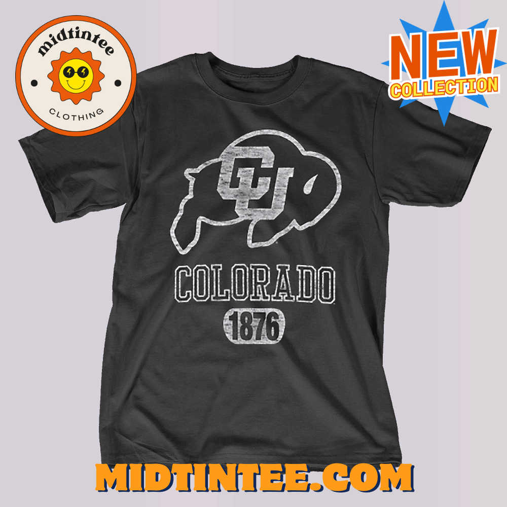 Colorado Buffaloes ’47 1876 Primary Logo Franklin T-shirt