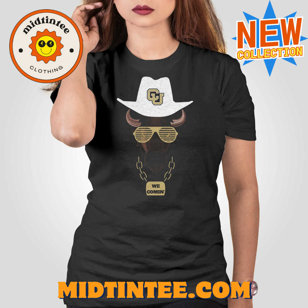 Colorado Buffalos We Comin’ T-shirt Deion Sanders Coach Prime Colorado Buffalos Shirt
