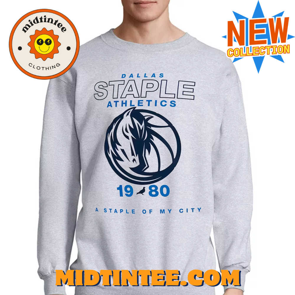 Dallas Mavericks Nba X Staple Home Team T-shirt - Midtintee