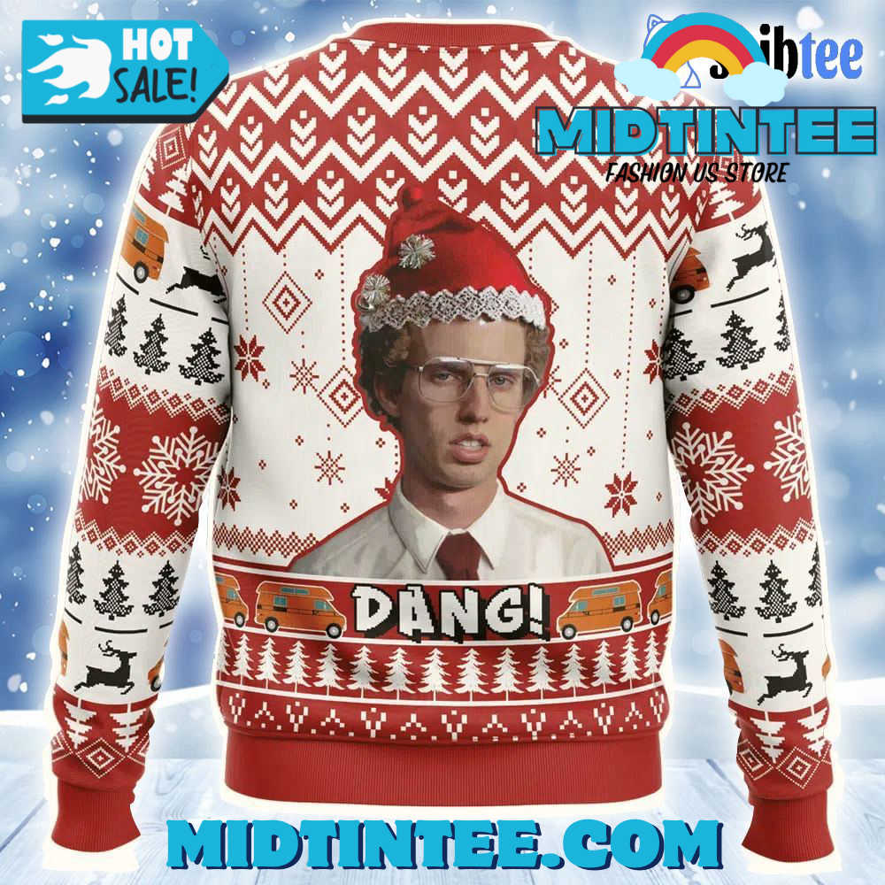 Dang Napoleon Dynamite Ugly Christmas Sweater Midtintee