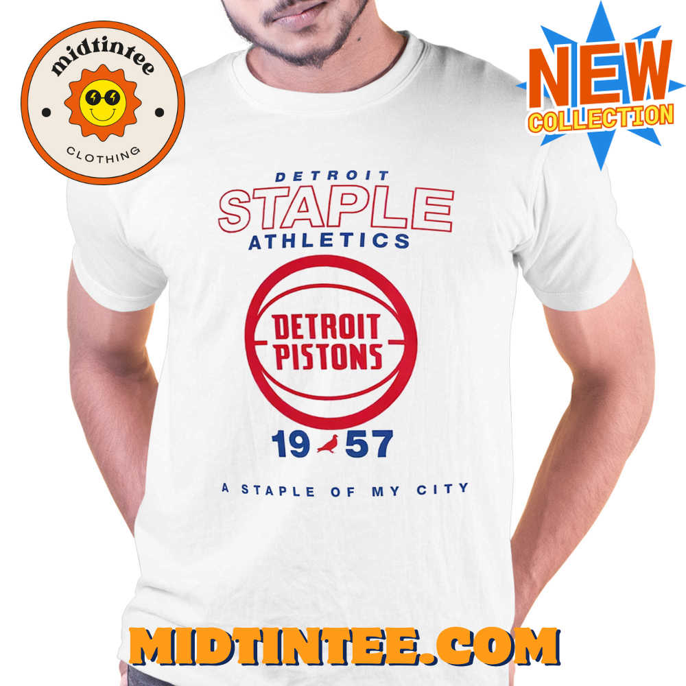 Detroit Pistons Nba X Staple Home Team T-shirt