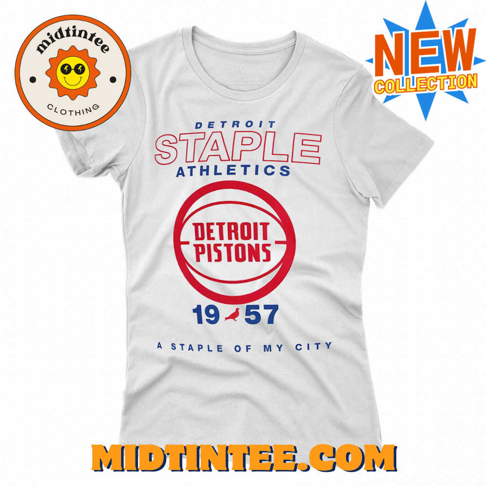 Detroit Pistons Nba X Staple Home Team T-shirt