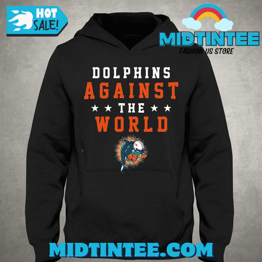 Dolphins Againt The World T-Shirt