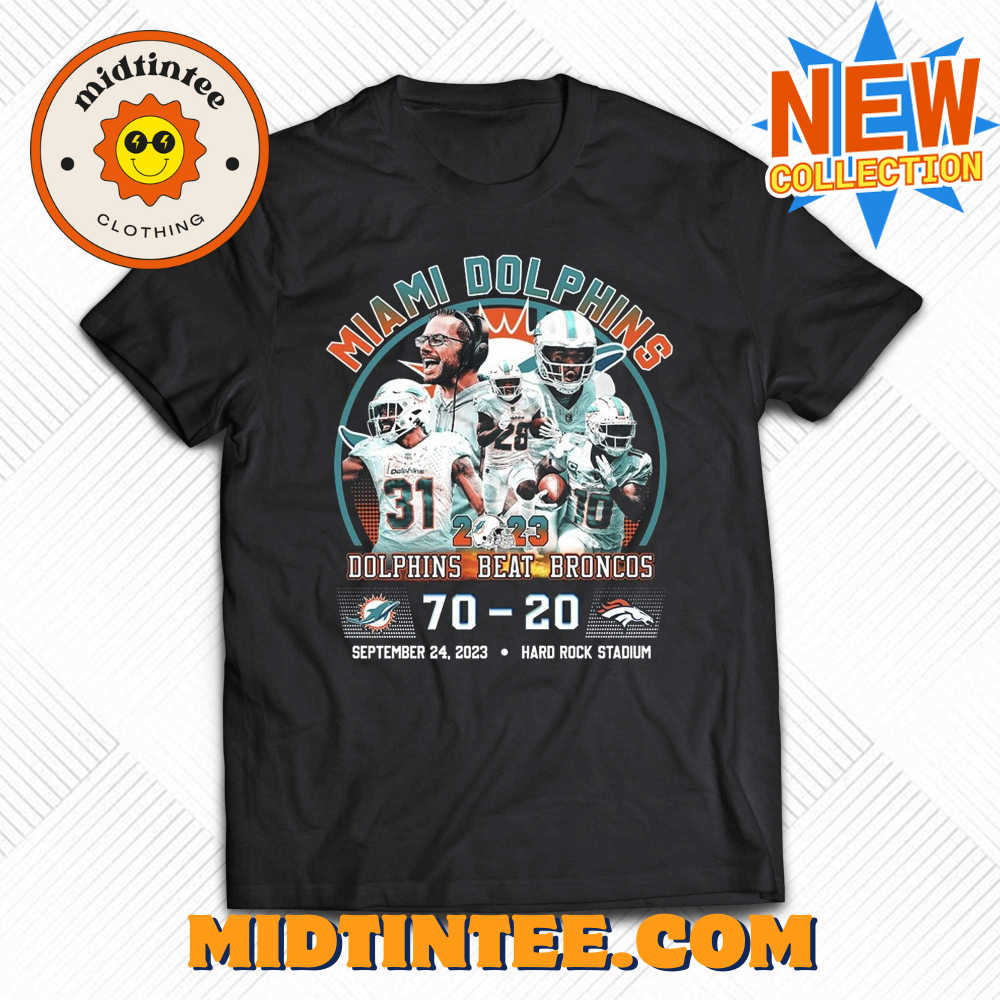 Dolphins Beat Broncos T-shirt