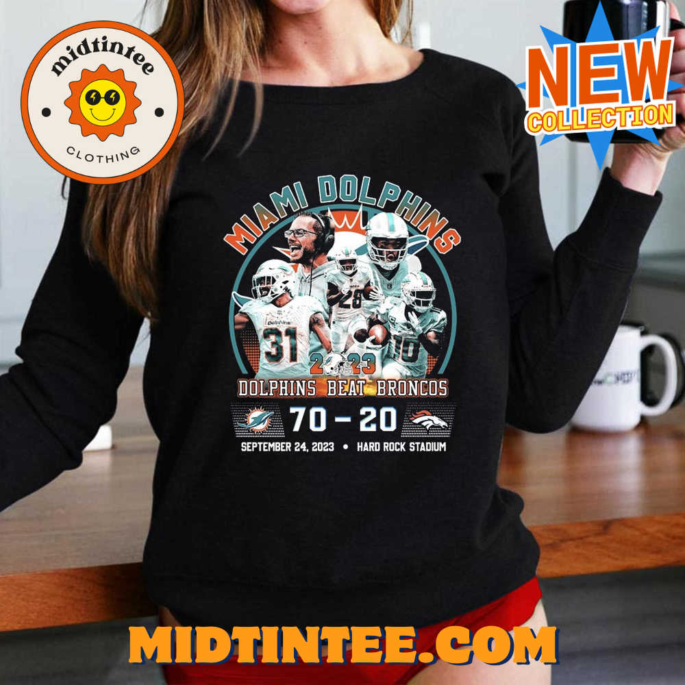 Dolphins Beat Broncos T-shirt