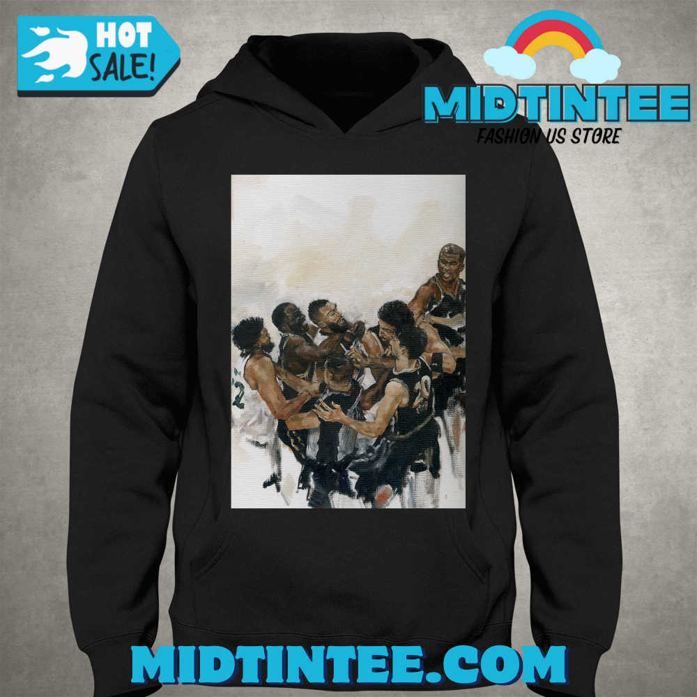 Draymond Green Headlocks Rudy Gobert Paint Shirt