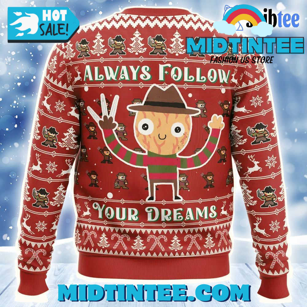 Nightmare on elm street hotsell christmas sweater