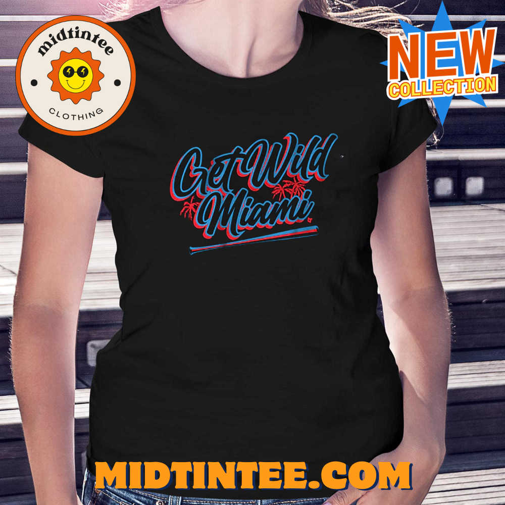 Get Wild Miami Baseball Shirt