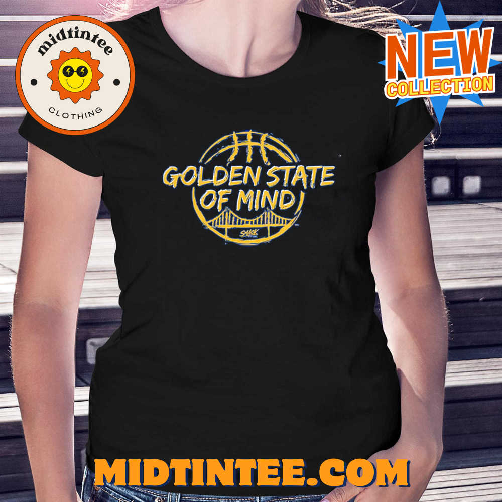 Golden State Of Mind T-shirt For Golden Basketball Fans