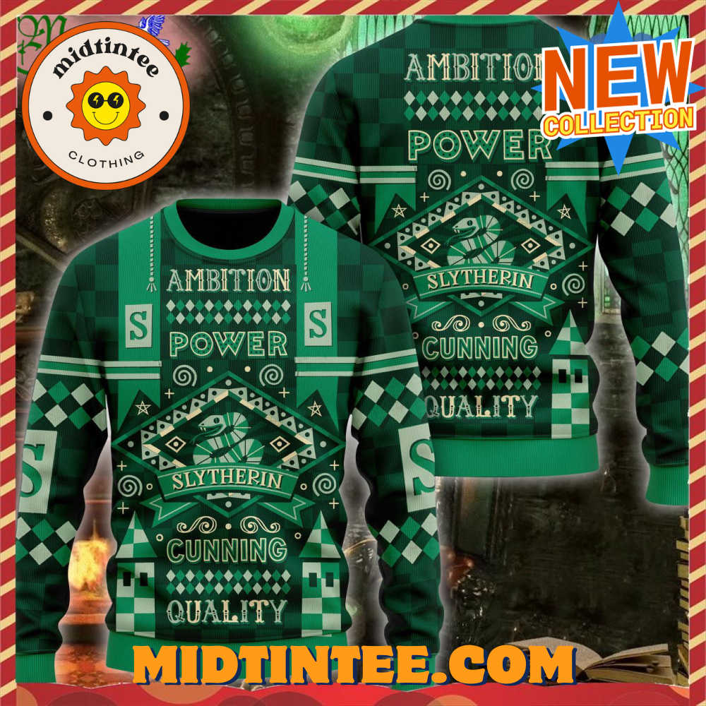 Slytherin hot sale ugly sweater