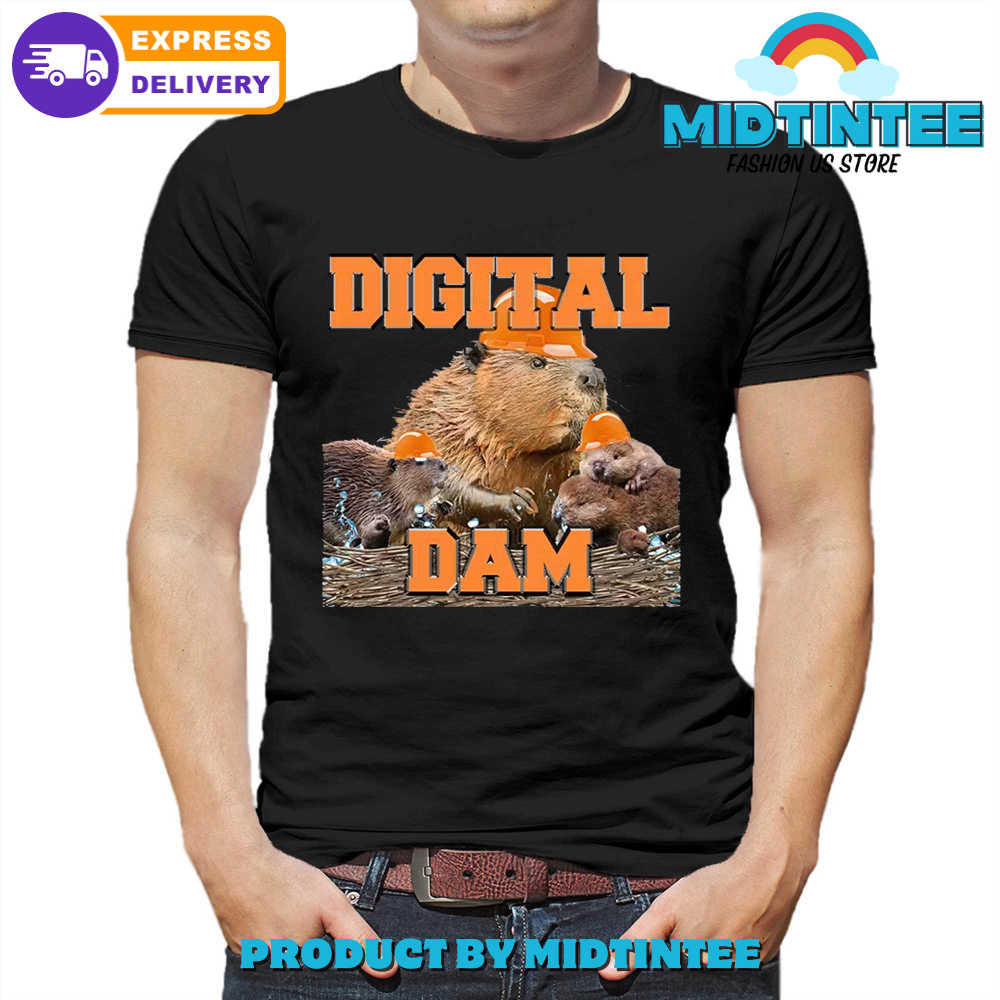 He's A Builder Digital dam shirt