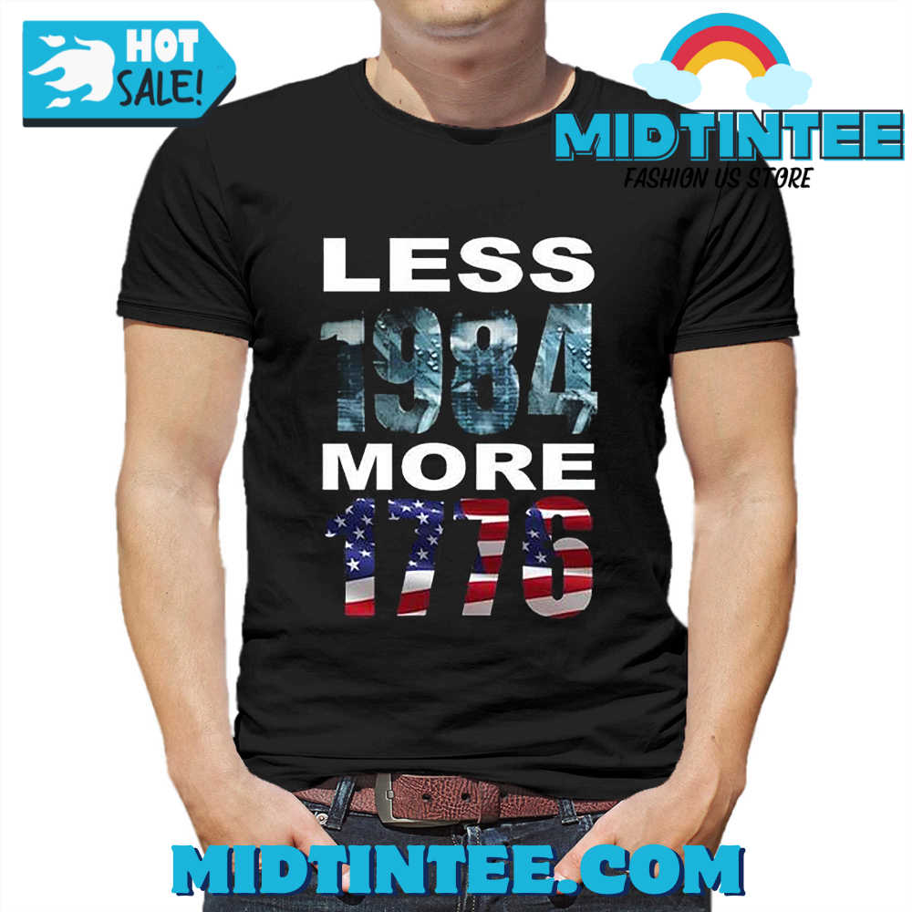 Hi-Rez The Rapper Less 1984 More 1776 Shirt