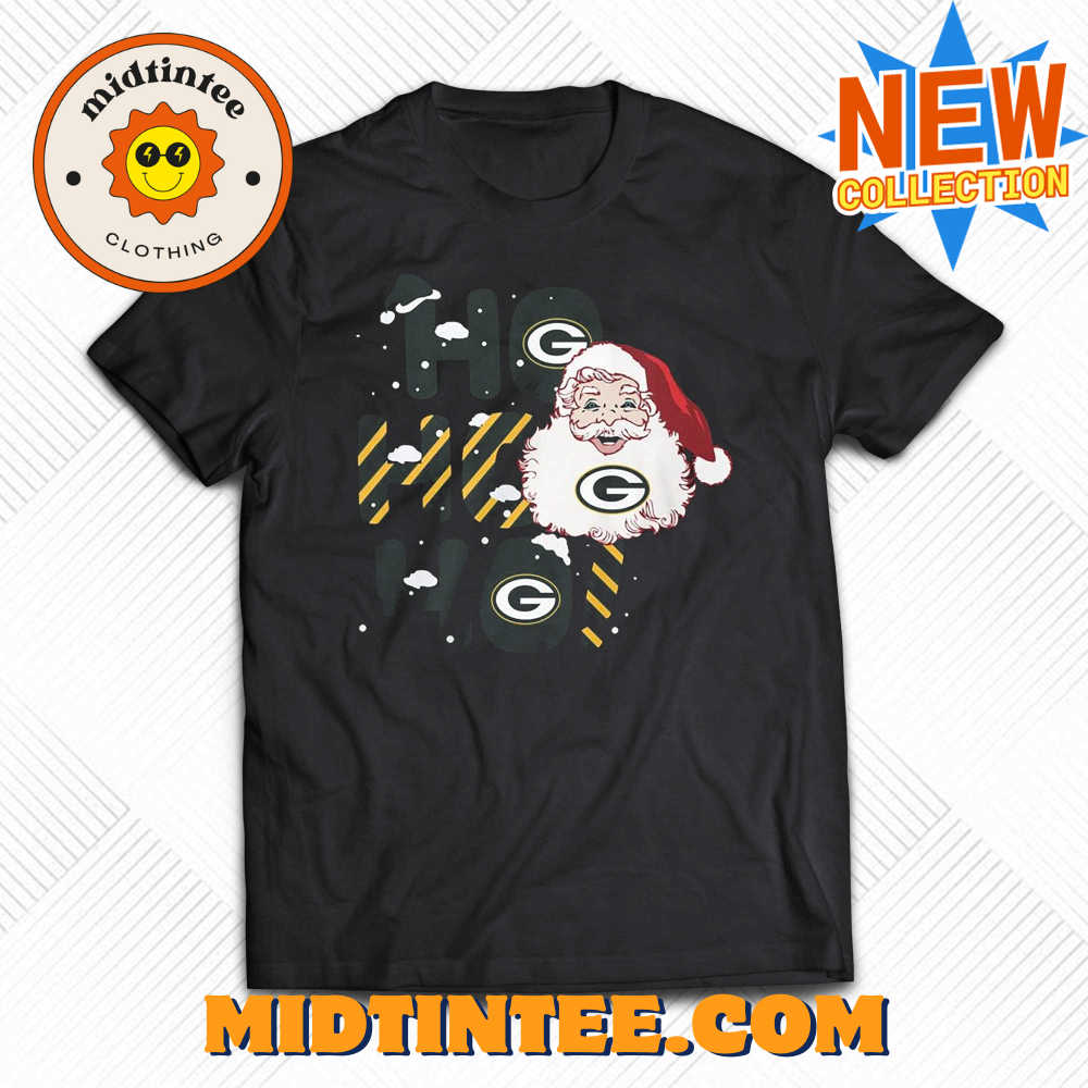 Hohoho Green Bay Packers Christmas 2023 T-shirt