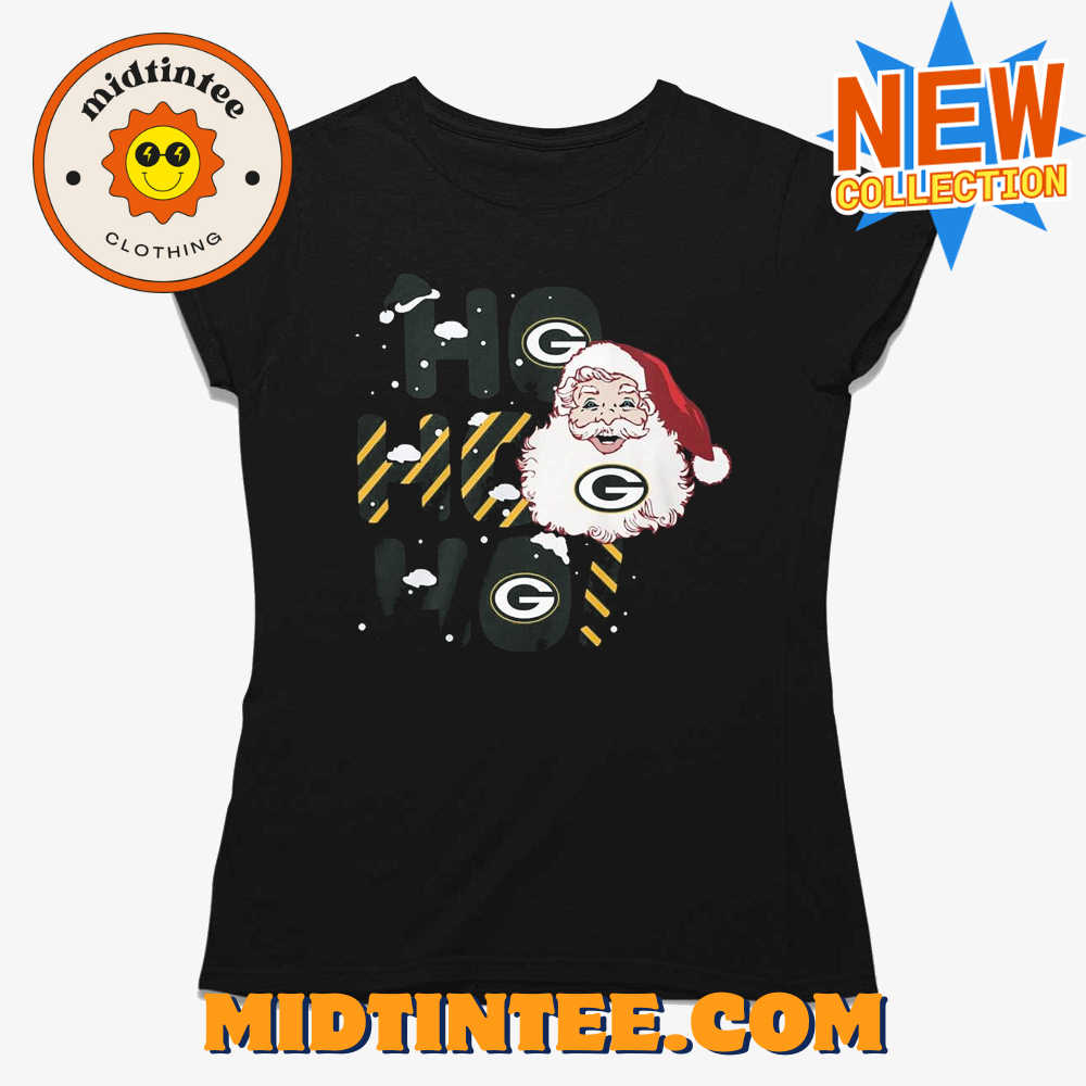 Hohoho Green Bay Packers Christmas 2023 T-shirt