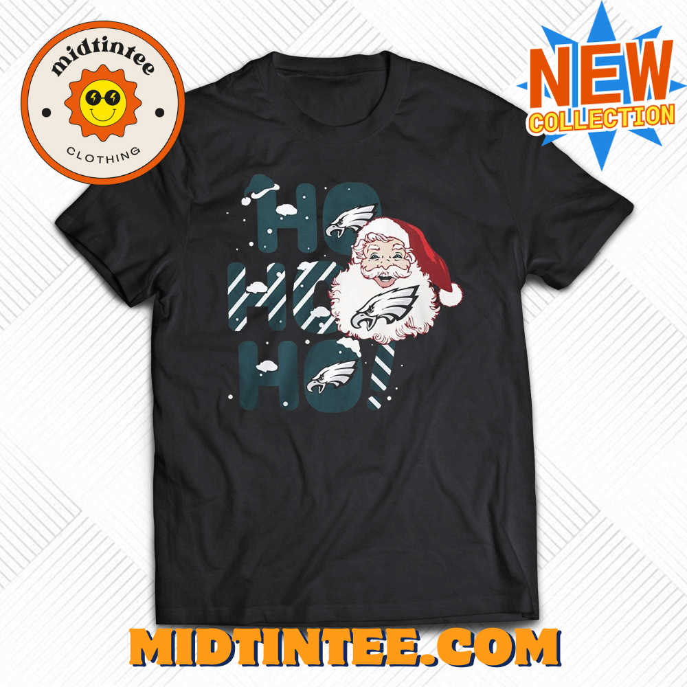Hohoho Philadelphia Eagles Christmas 2023 T-shirt