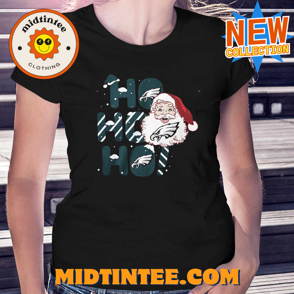 Hohoho Philadelphia Eagles Christmas 2023 T-shirt