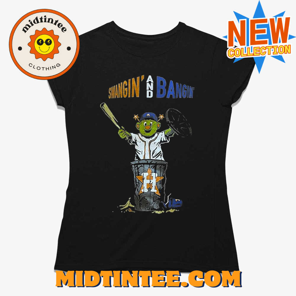 Houston Astros Mascot Orbit Swangin And Bangin Shirt