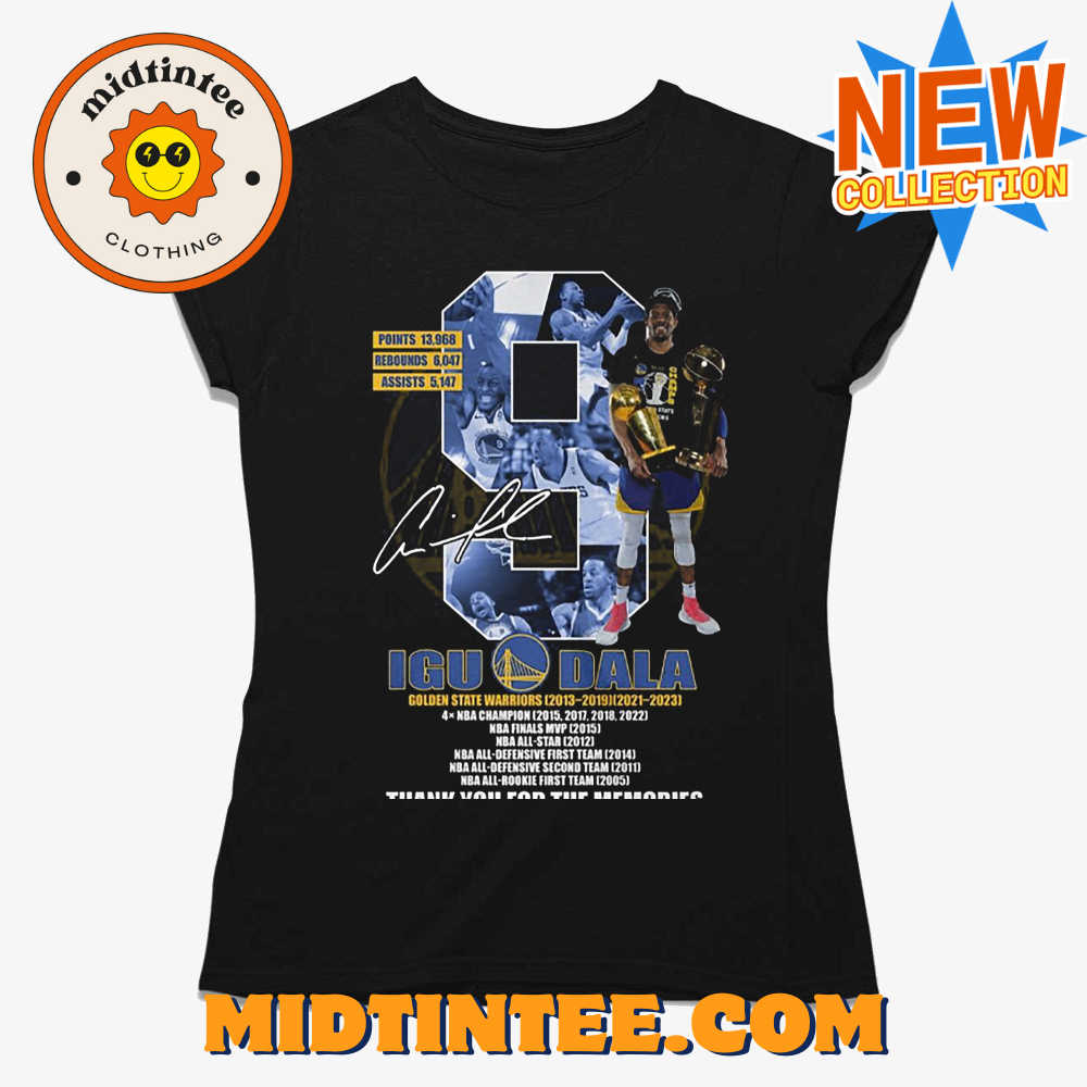 Iguodala Golden State Warriors 2013-2019 2021-2023 Thank You For The Memories T-shirt