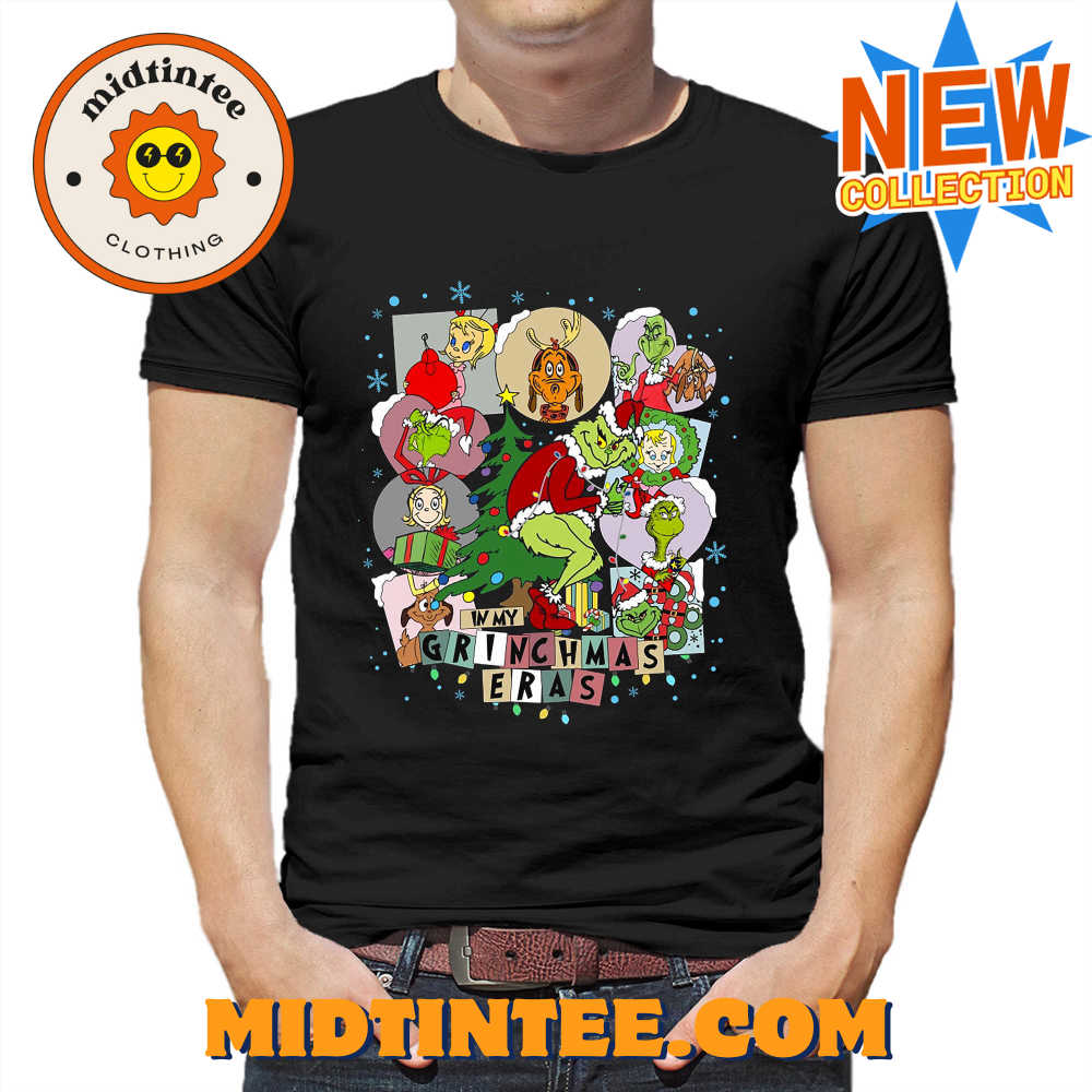 In My Grinchmas Eras Shirt Grinch Christmas Sweatshirt Tour