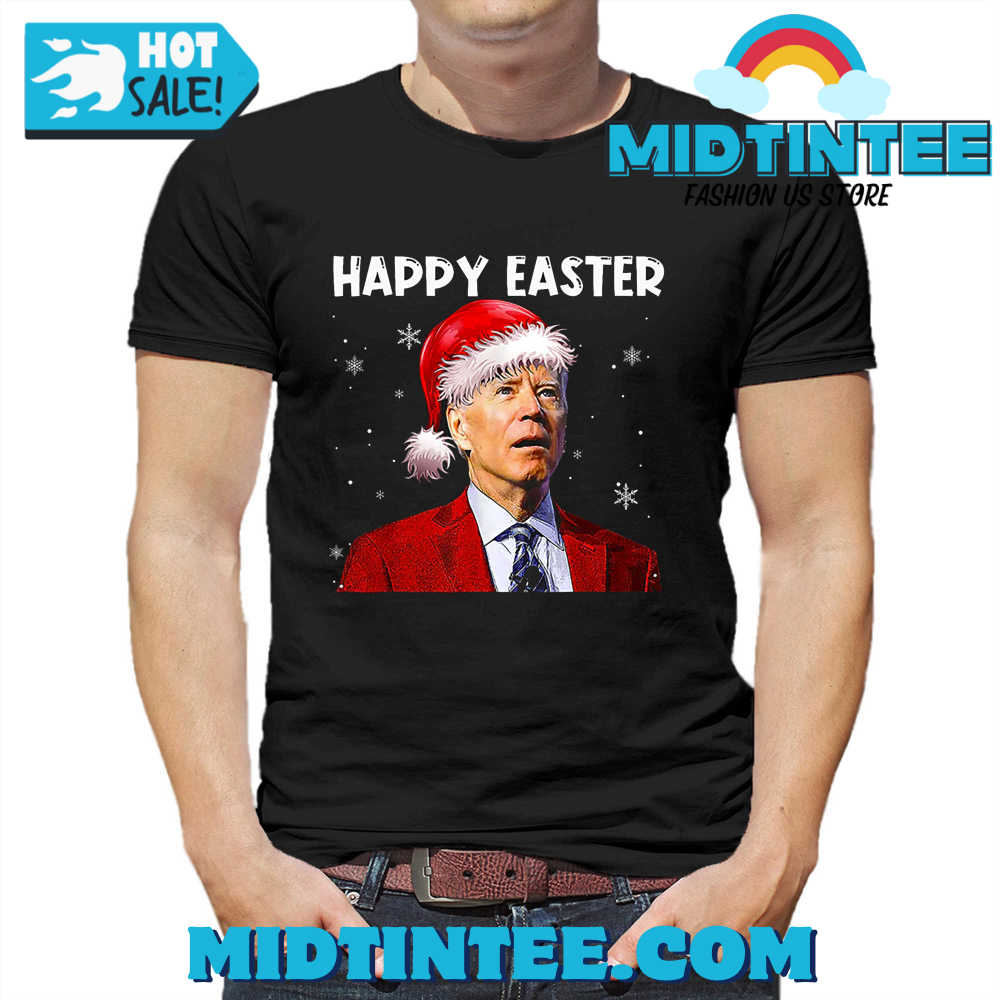 Joe Biden Happy Easter Funny Christmas T-Shirt
