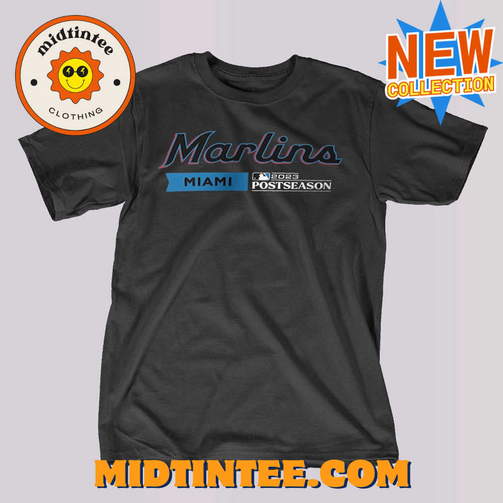 Miami Marlins 2023 Postseason Authentic Collection Dugout T-shirt