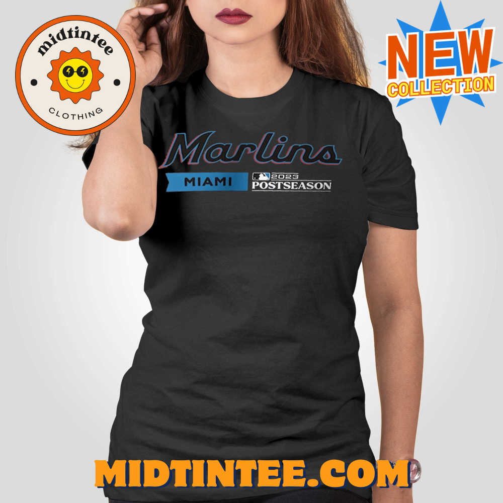 Miami Marlins 2023 Postseason Authentic Collection Dugout T-shirt