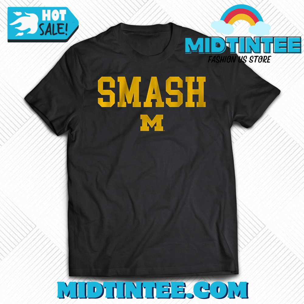 Michigan Football Smash M Shirt