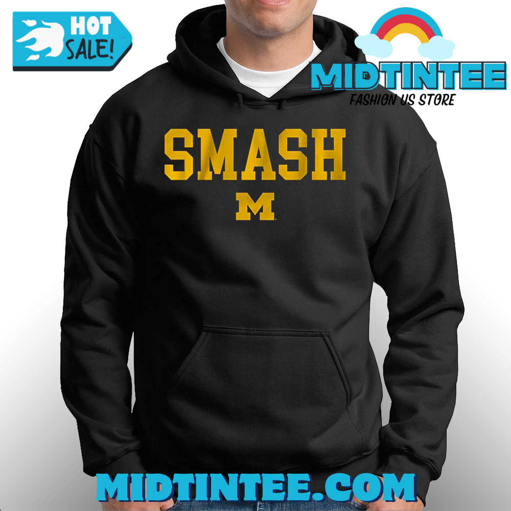 Michigan Football Smash M Shirt