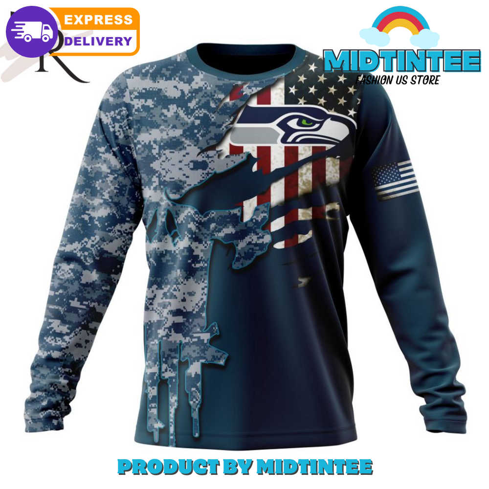 Seattle seahawks hotsell veterans day sweatshirt