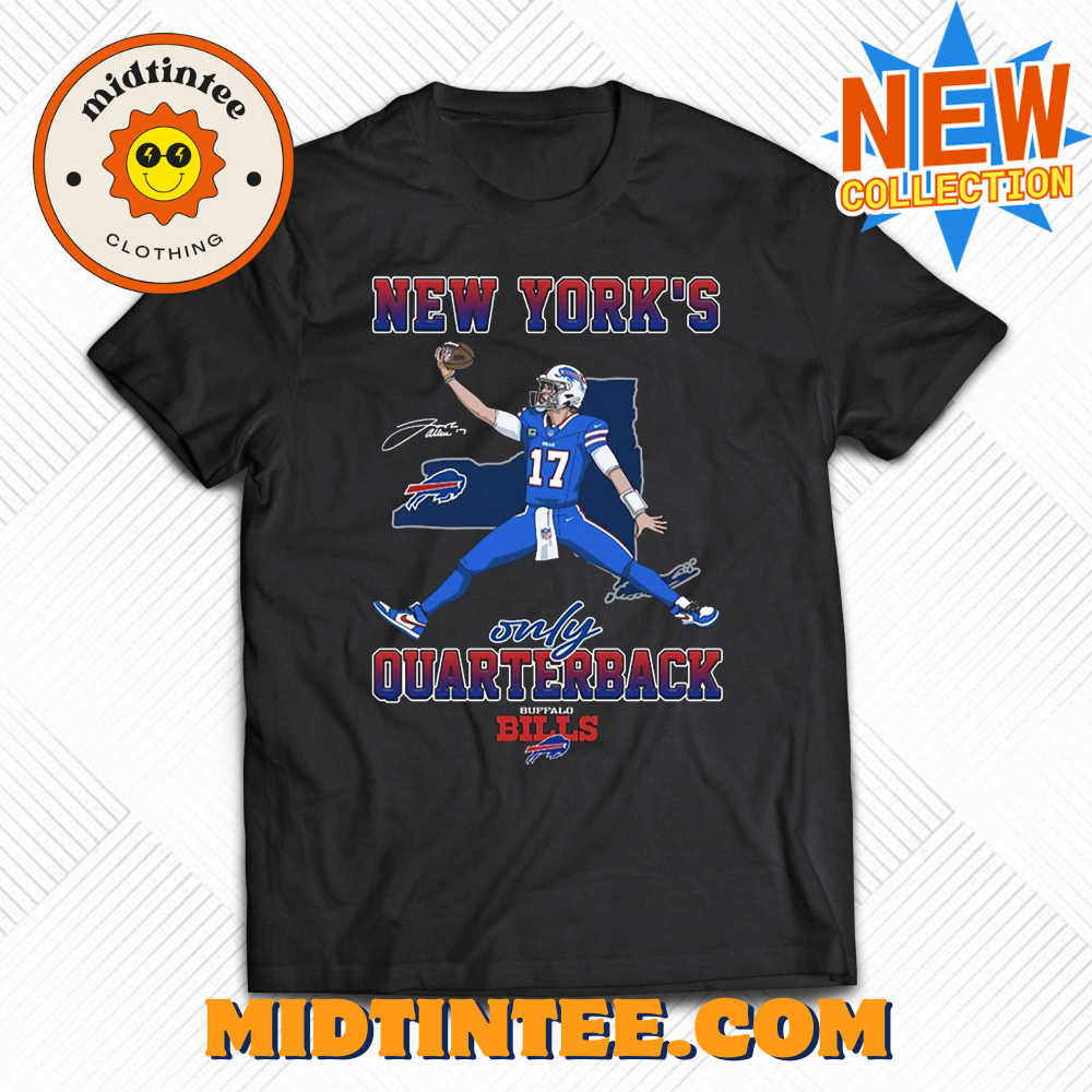 New Yorks Only Quarterback Buffalo Bills T-shirt