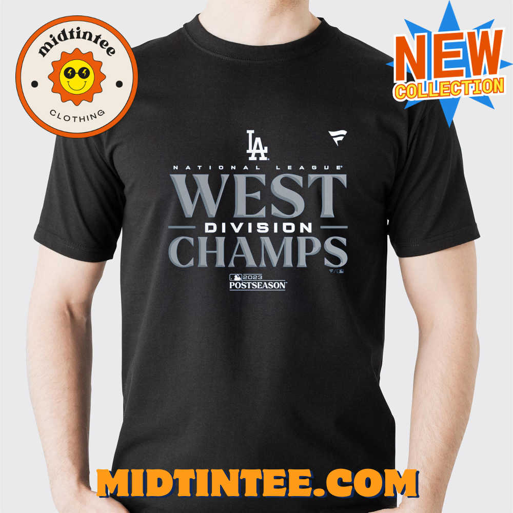 Official Los Angeles Dodgers 2023 Nl West Division Champions Locker Room T-shirt Sweatshirt Hoodie