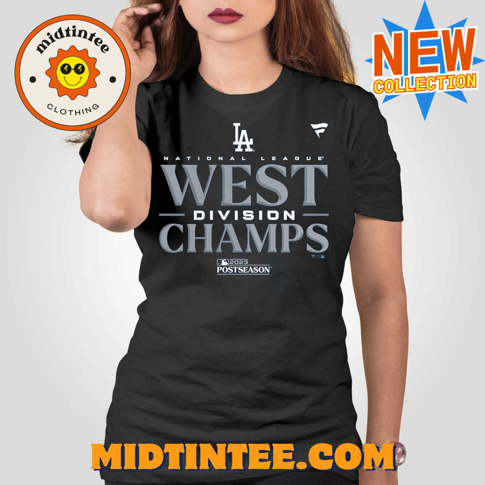 Official Los Angeles Dodgers 2023 Nl West Division Champions Locker Room T-shirt Sweatshirt Hoodie