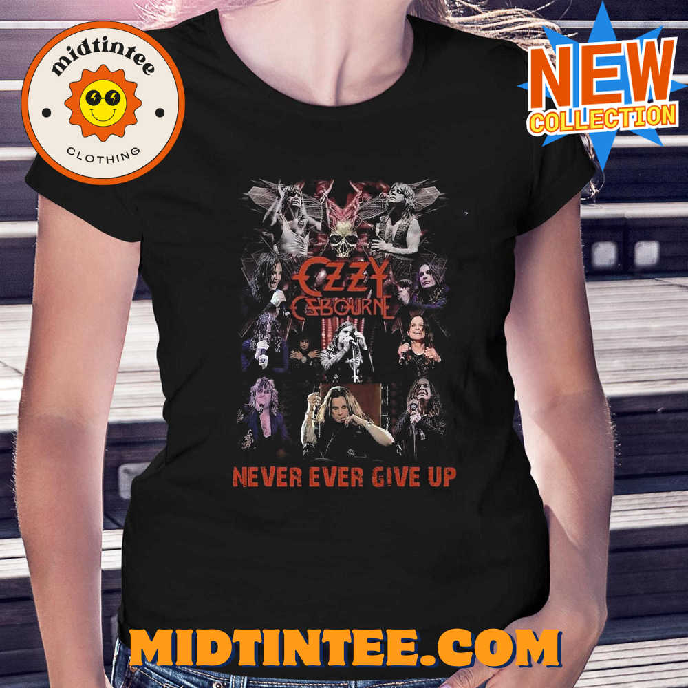Ozzy Osbourne Never Ever Give Up T-shirt