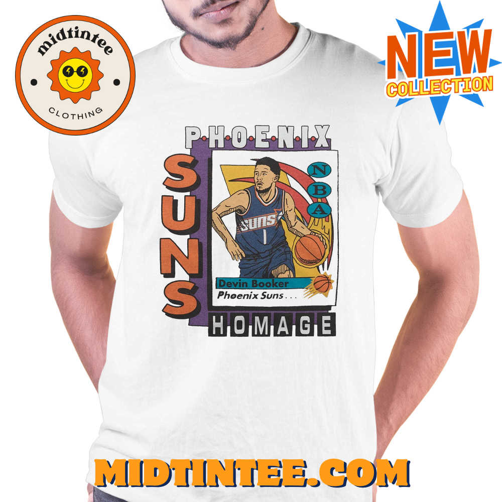 Phoenix Suns Trading Card Devin Booker Shirt