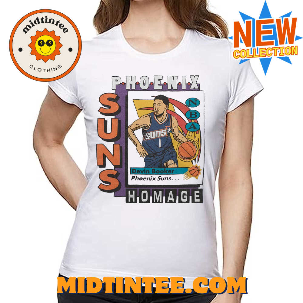 Phoenix Suns Trading Card Devin Booker Shirt