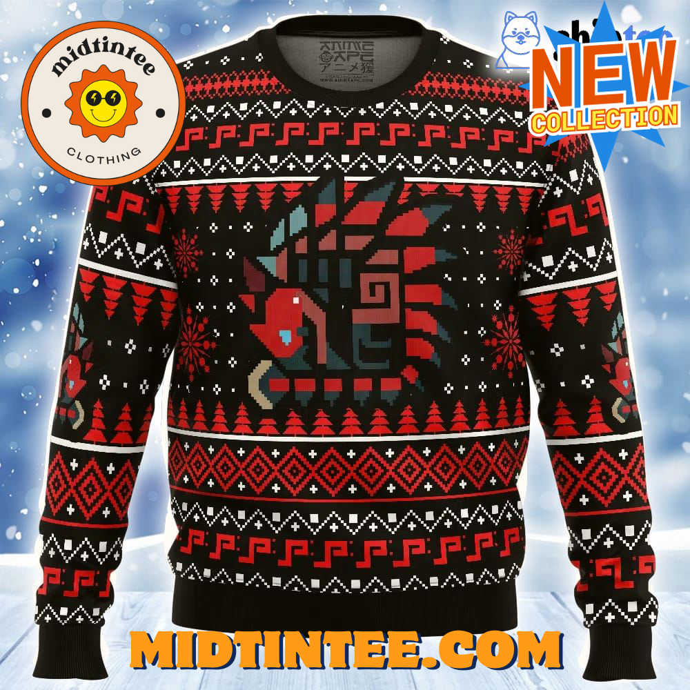Rathalos Monster Hunter Ugly Christmas Sweater