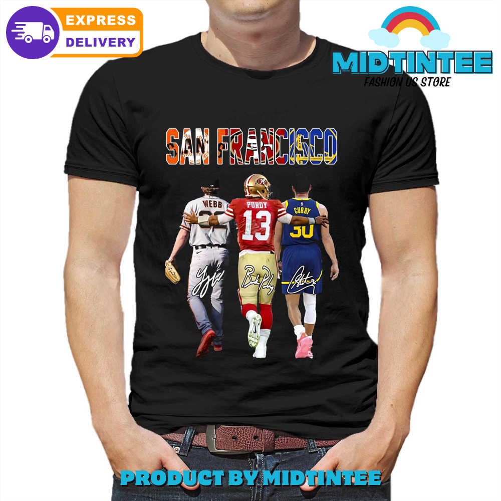 San Francisco Webb, Purdy And Curry T Shirt