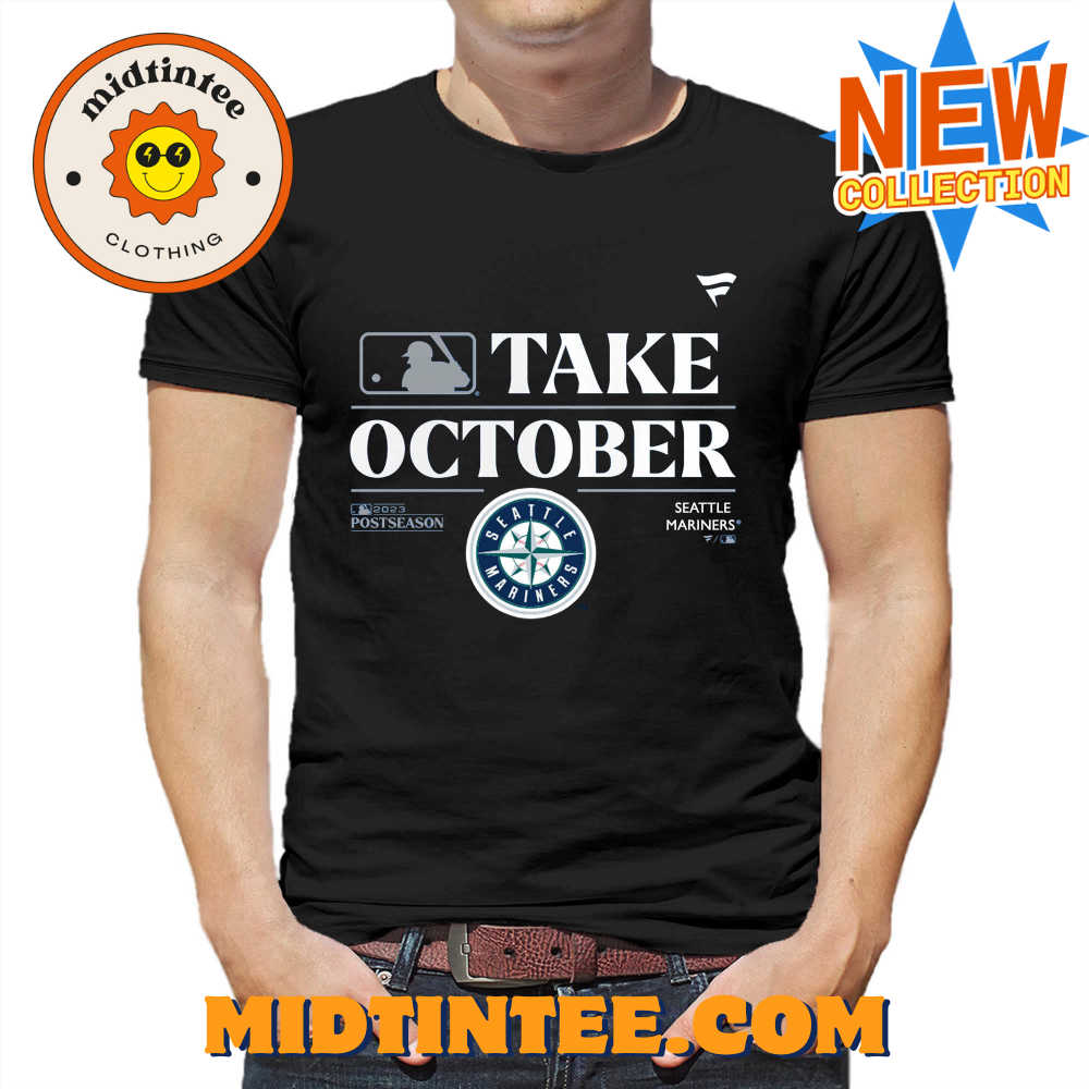 Seattle Mariners Fanatics Branded 2023 Postseason Locker Room T-shirt