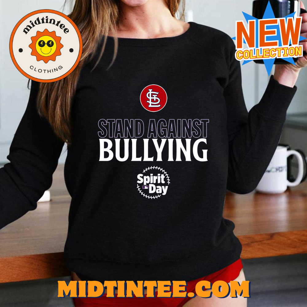 St Louis Cardinals Stand Against Bullying Spirit Day Shirt