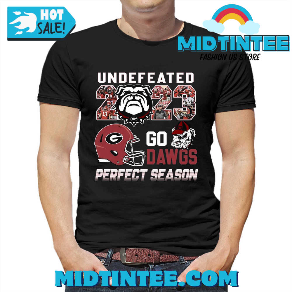 Undefeated 2023 Georgia Bulldogs Go Dawgs Perfect Season T Shirt