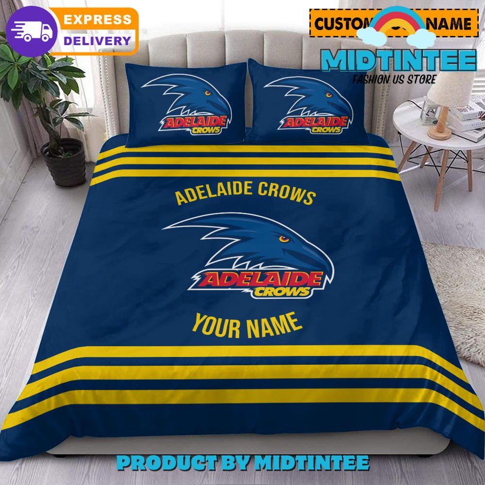 Adelaide Crows AFL Personalized Bedding Set