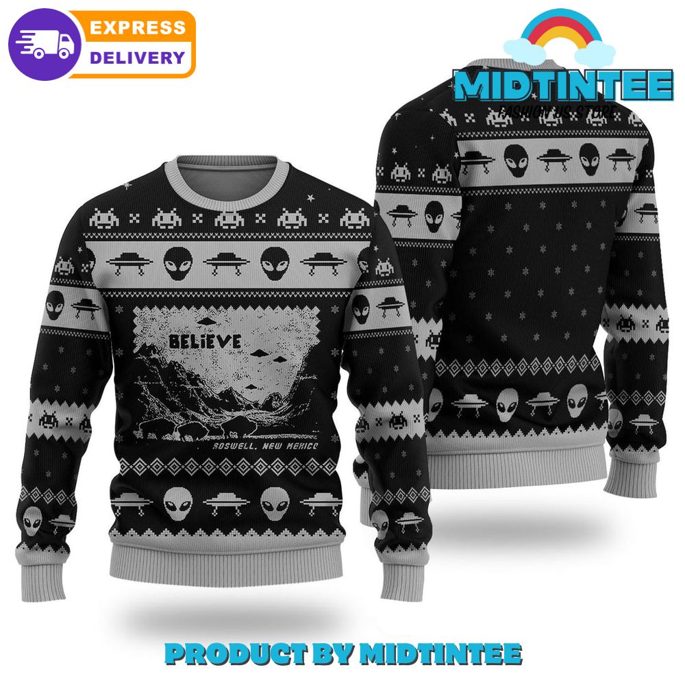 Alien ugly outlet christmas sweater