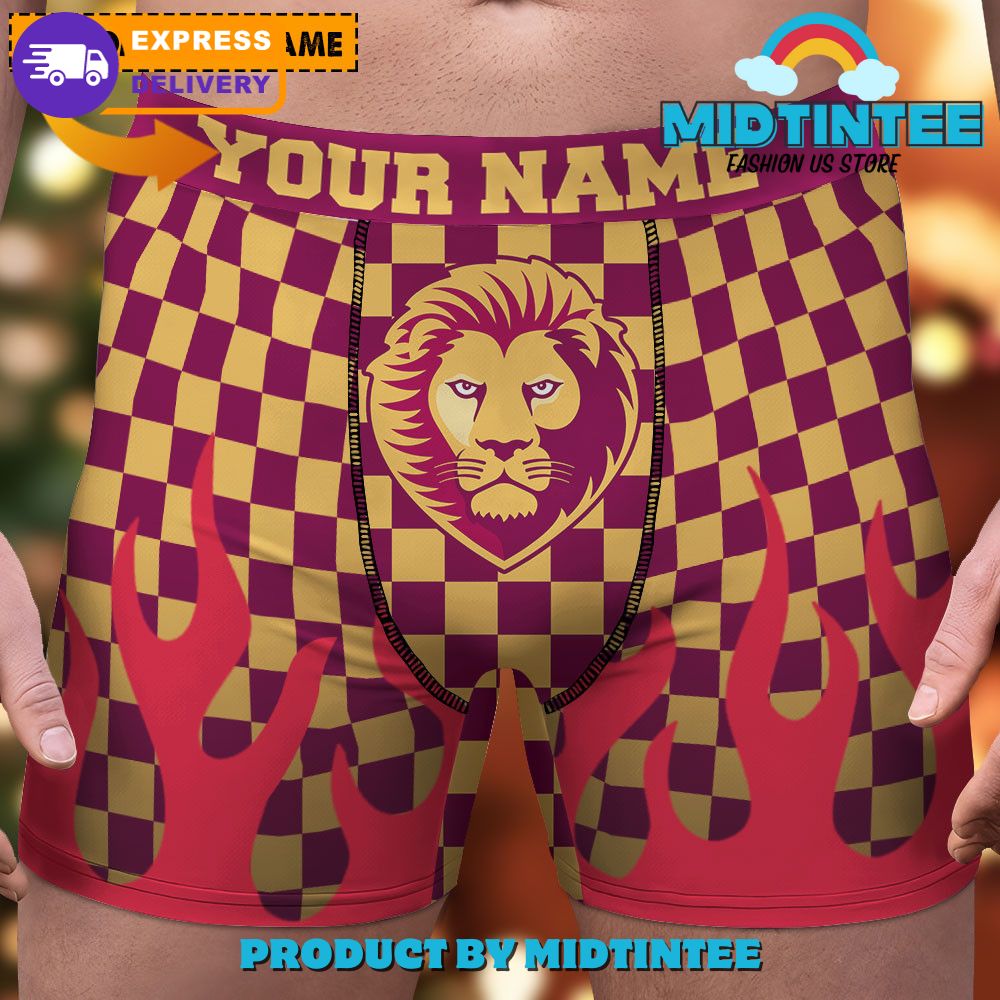 GWS Giants AFL Personalized Boxers - Midtintee