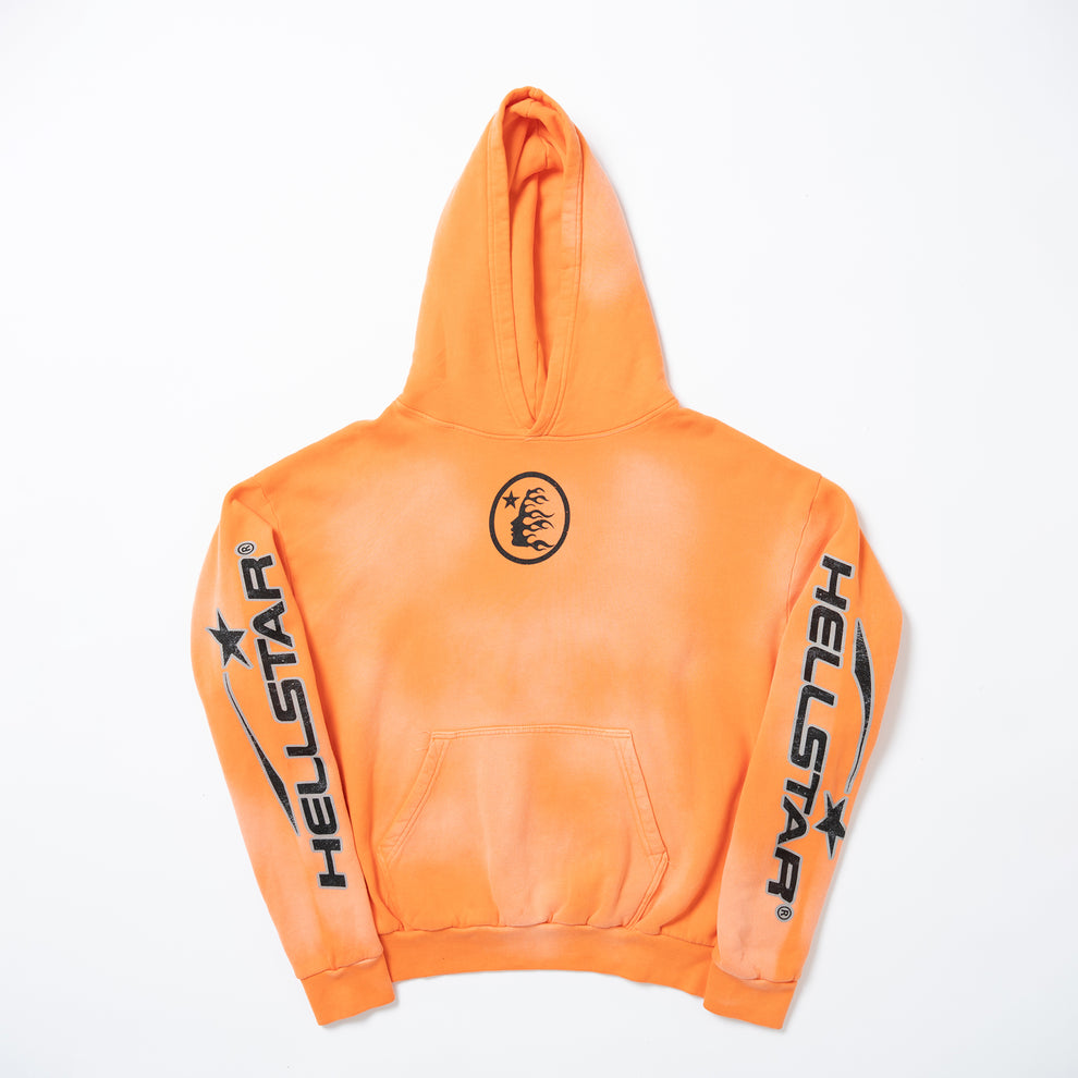 Fire Orange Hellstar Hoodie - Midtintee