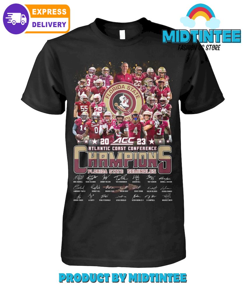 Florida State 2023 ACC Champion T Shirt1