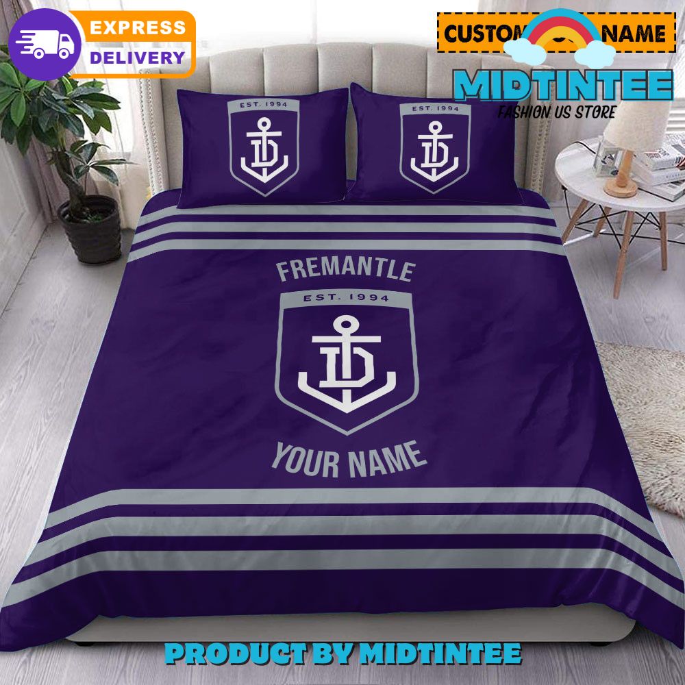 Fremantle Dockers AFL Personalized Bedding Set